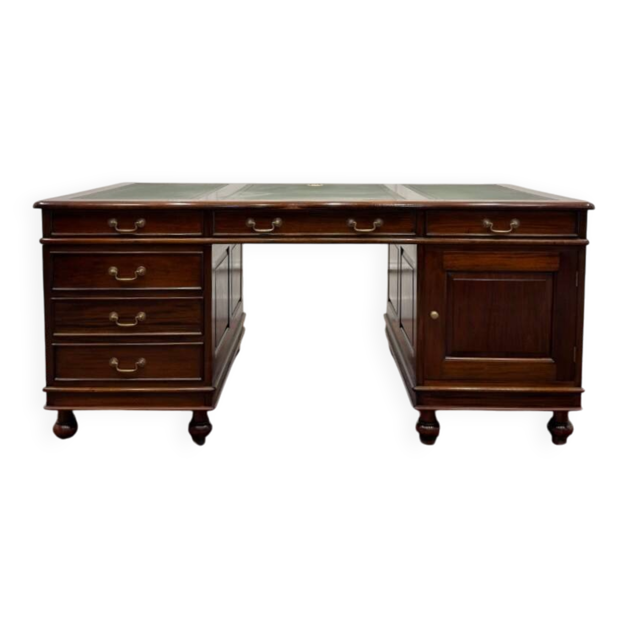 Grand bureau anglais classique