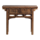 Old pine console with two drawers – China, circa 1930