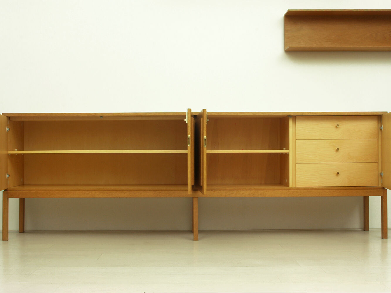 German oak wood sideboard, model Sylt, 1960s