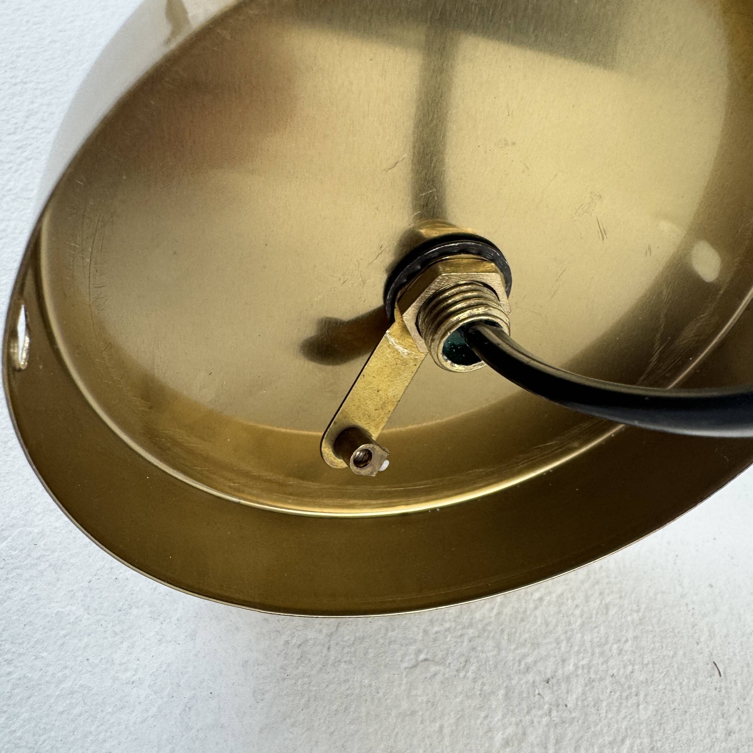 Old vintage opaline wall light