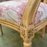 Louis XVI medallion armchair