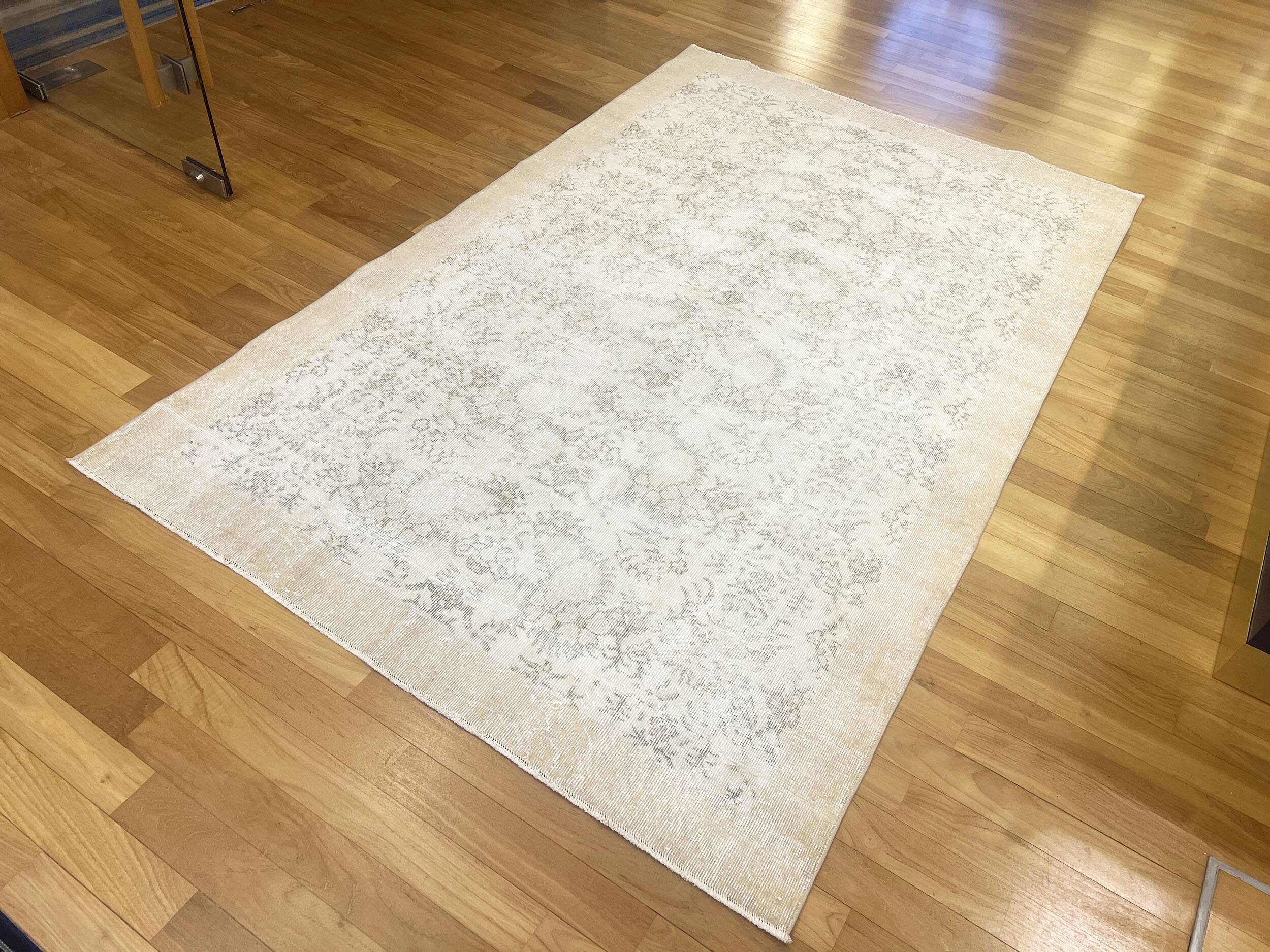 Handmade Floral Anatolian Turkish Rug