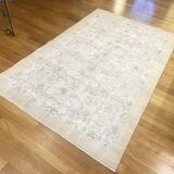 Handmade Floral Anatolian Turkish Rug