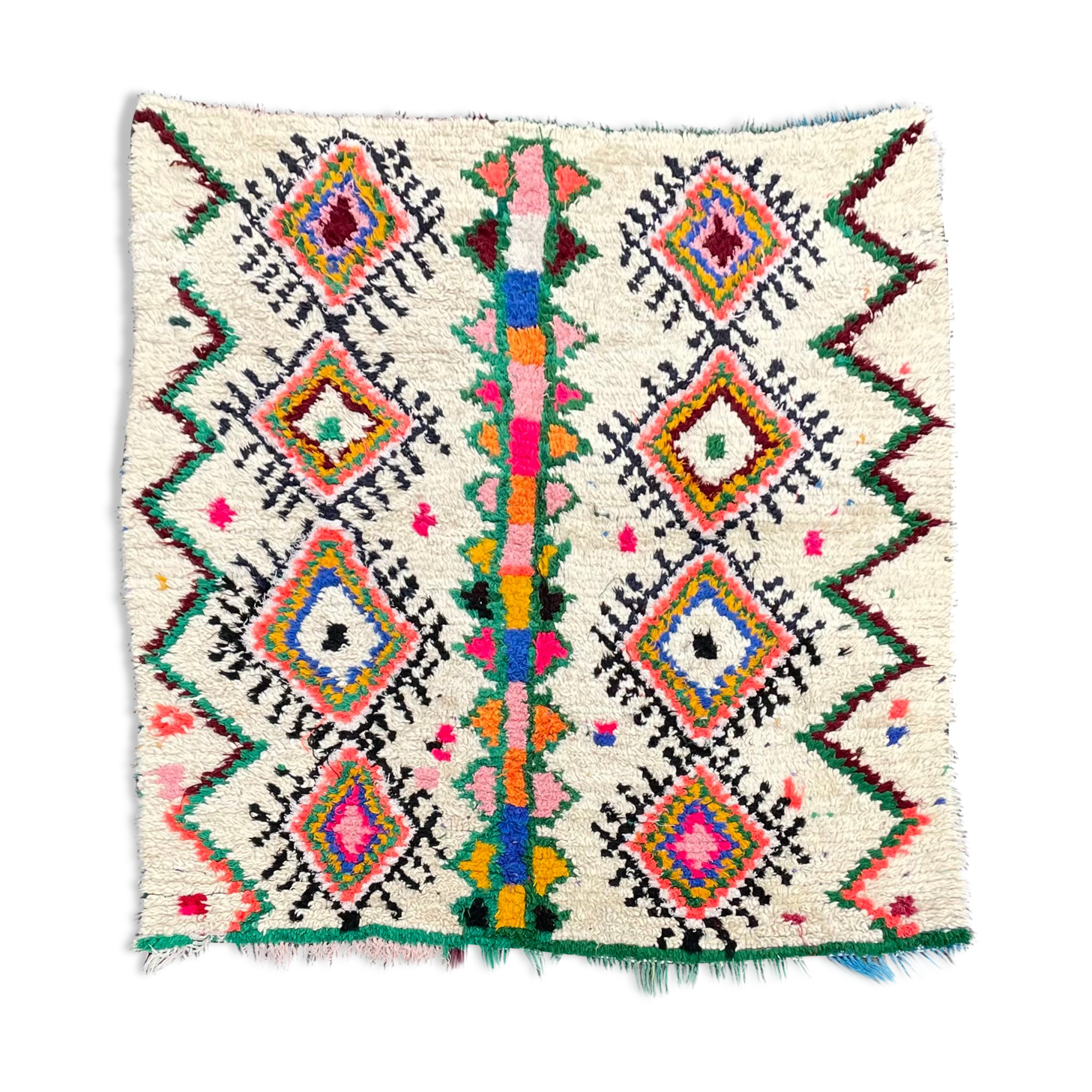 Berber carpet Azilal 175x190 cm