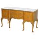 Buffet Breakfront in Burr Walnut Art Deco Denby & Spinks Leeds