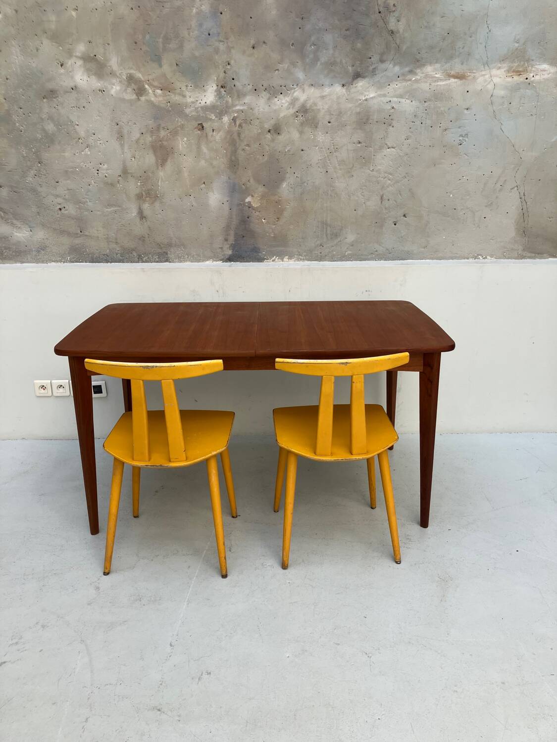 1960s teak dining table