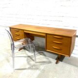 Vintage Teak Desk Austinsuite Edition 1960