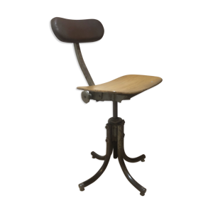 chaise industrielle bienaise