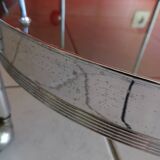 70s design chrome bar trolley