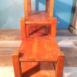 Etagère sur pied "pin" 1970s