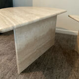 Travertine coffee table from the 70s-80s
