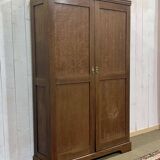 English oak wardrobe from the early 20th century.