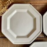 3 Johnson Brothers England Beaded Dessert Plates