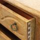 Vintage Danish 1960s oak nightstand / bedside table style of Henning Kjærnulf