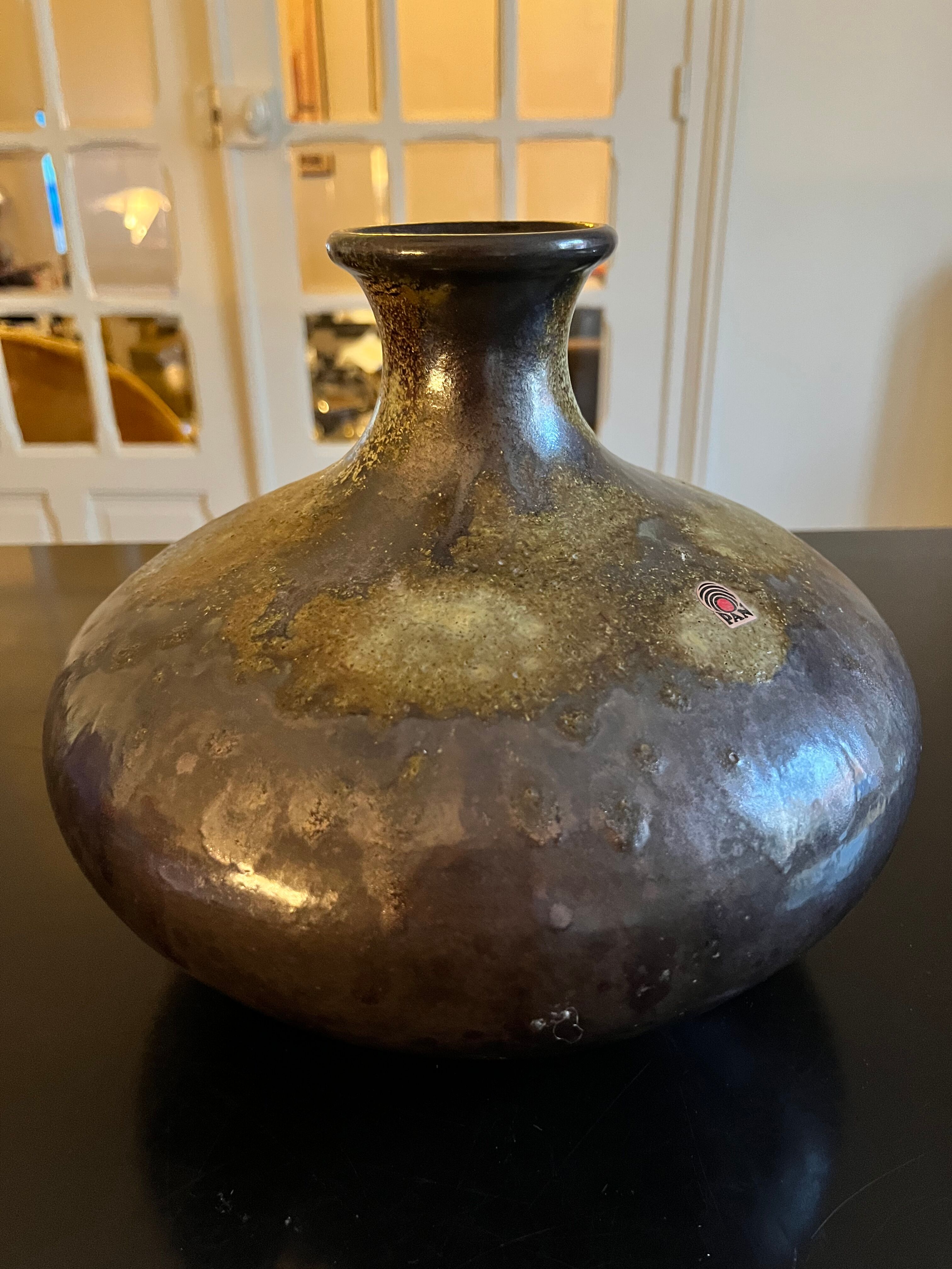 Vase en céramique années 60
