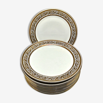 Assiettes Bernardaud et Cie