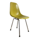 Dsx olive green chair by Charles & Ray Eames for Herman Miller edition mobilier international 1971