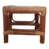 Rattan footrest
