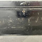 Vintage Black Metal Document Box