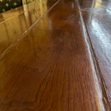 Solid oak farmhouse table