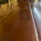 Solid oak farmhouse table