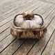 Antique marbled ceramic candy box