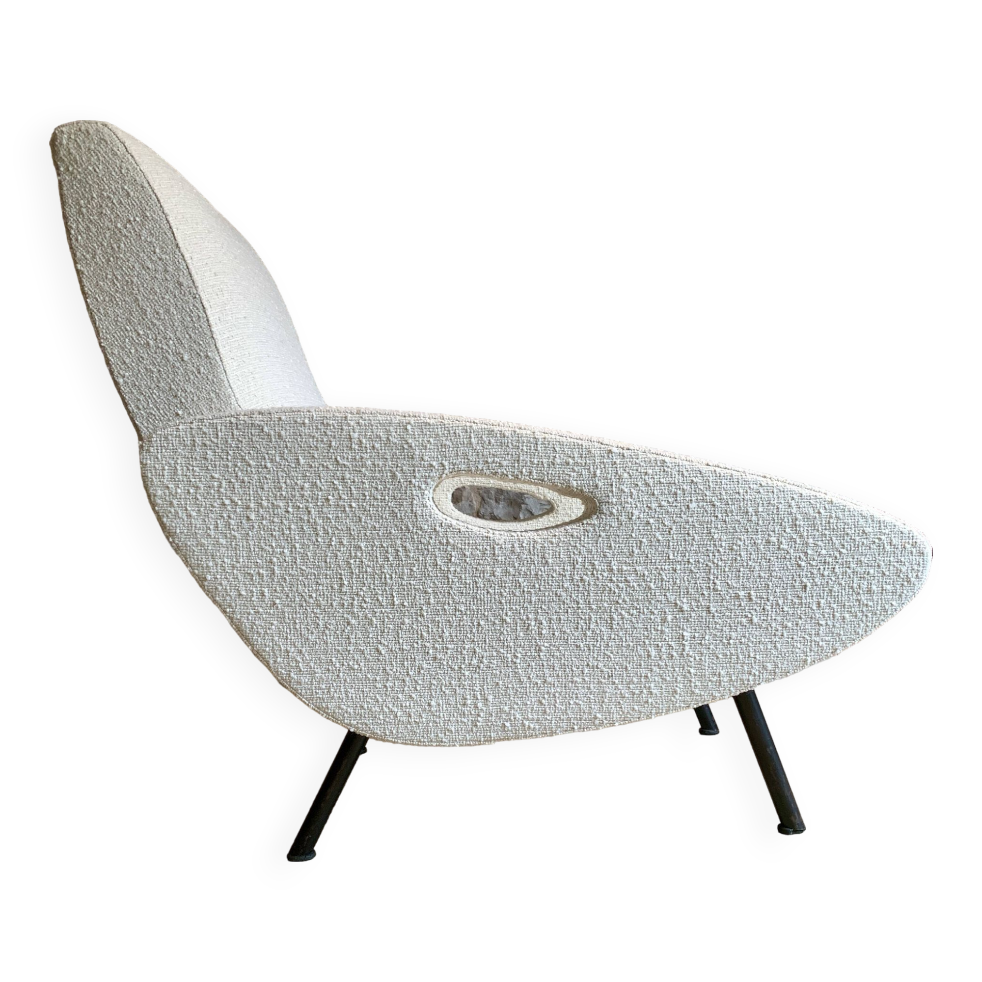 Armchair François Letourneur fully restored