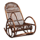 Vintage bamboo rocking chair, design, Italy, 1970s