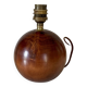 Lampe bois, câble tissu 200 cm