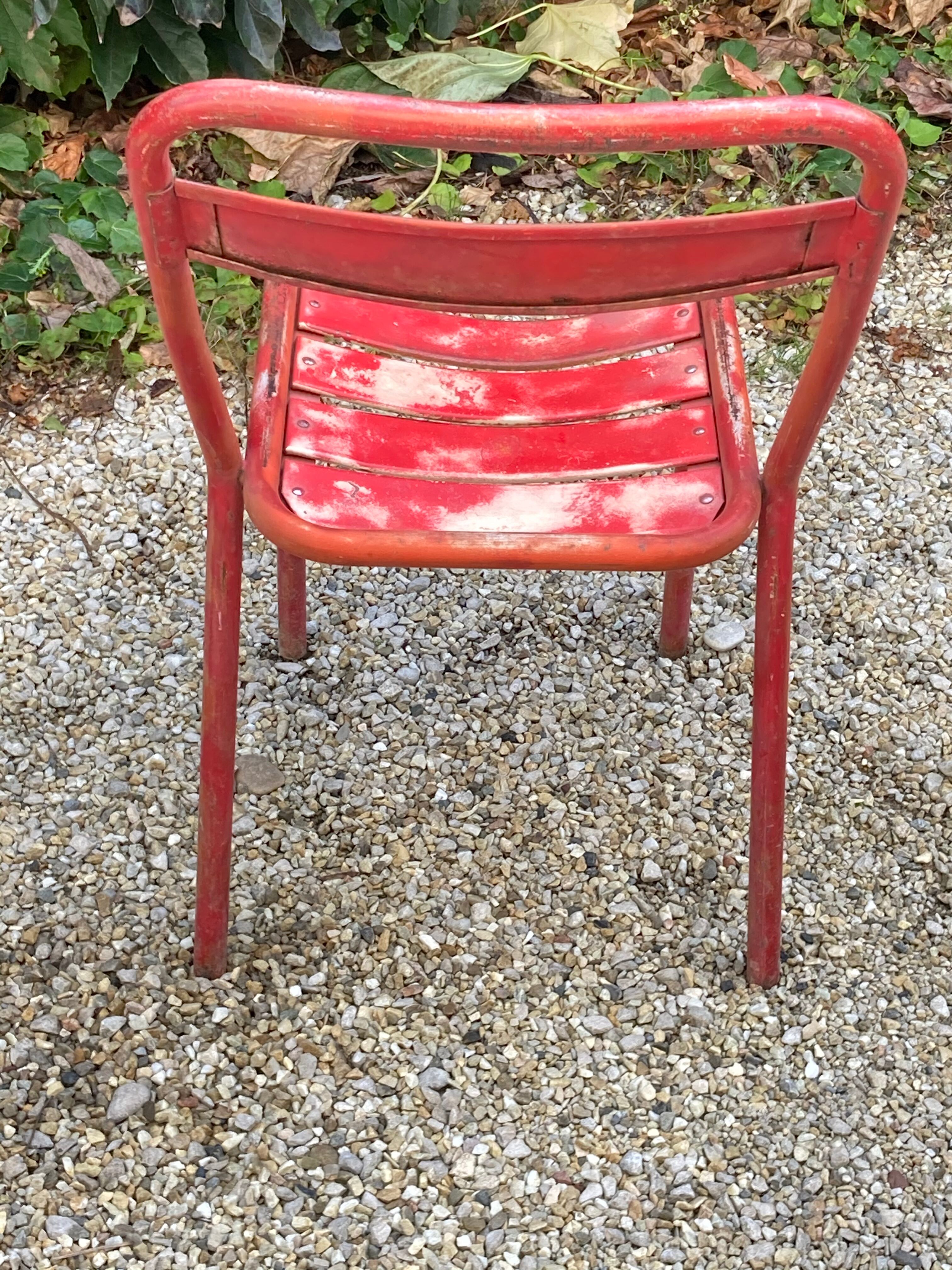 Tolix t1 chair by Xavier Pauchard