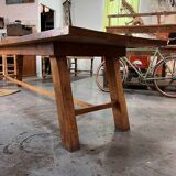 Oak farmhouse table