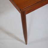 Scandi Dining Table Extendable Teak XL, 1960s
