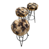 Set of 3 70s Bar Stools