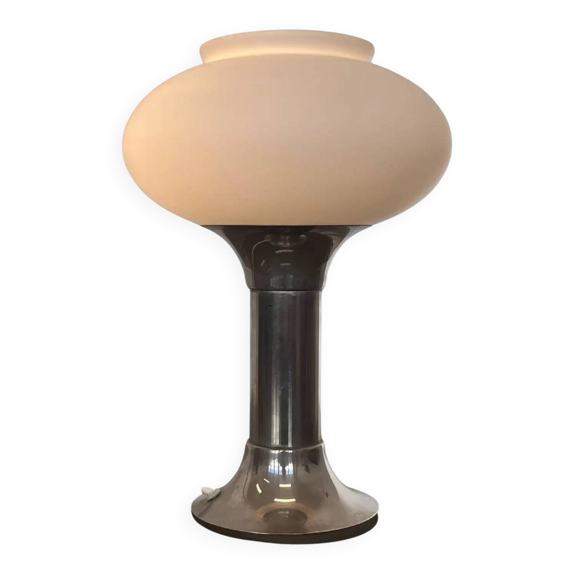 Lampe de table chromée / Allemagne, années 1970