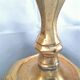 Gilt bronze candlestick with pierced bin 17th century