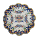 Table centre, Rouen porcelain fruit cup