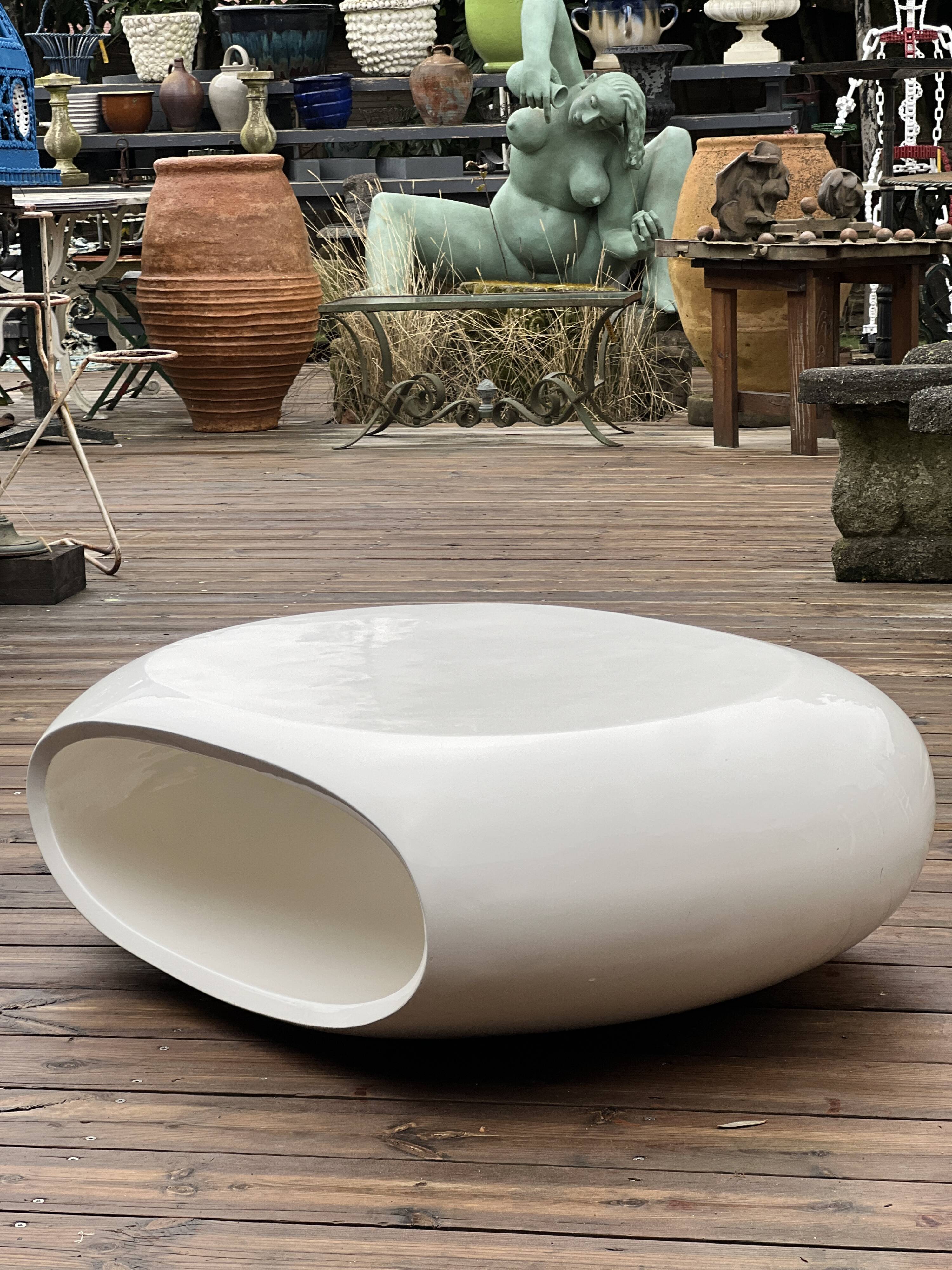 Space age coffee table