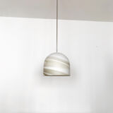 Carrara marble design glass lamp by Peill and Putzler