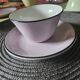 4 cups and saucers Moulin des Loups
