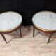Paire de tables bouillotte Louis XVI