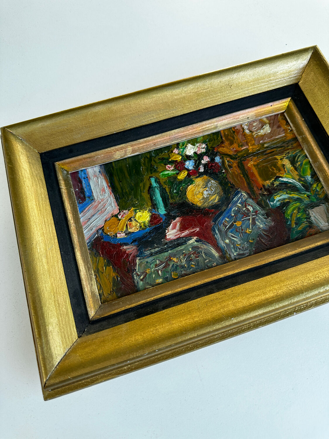 Oil painting painting