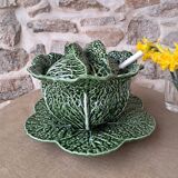Soup tureen with slushie cabbage