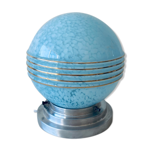 Lampe art déco verre