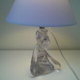 Lampe en verre boulée Murano