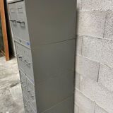 Trade furniture Modular Archiving cabinet 8 drawers metal filing cabinet Industrial 1960s