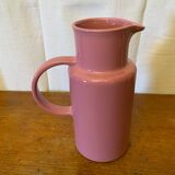 Antique emile henry pitcher vintage pink ceramik