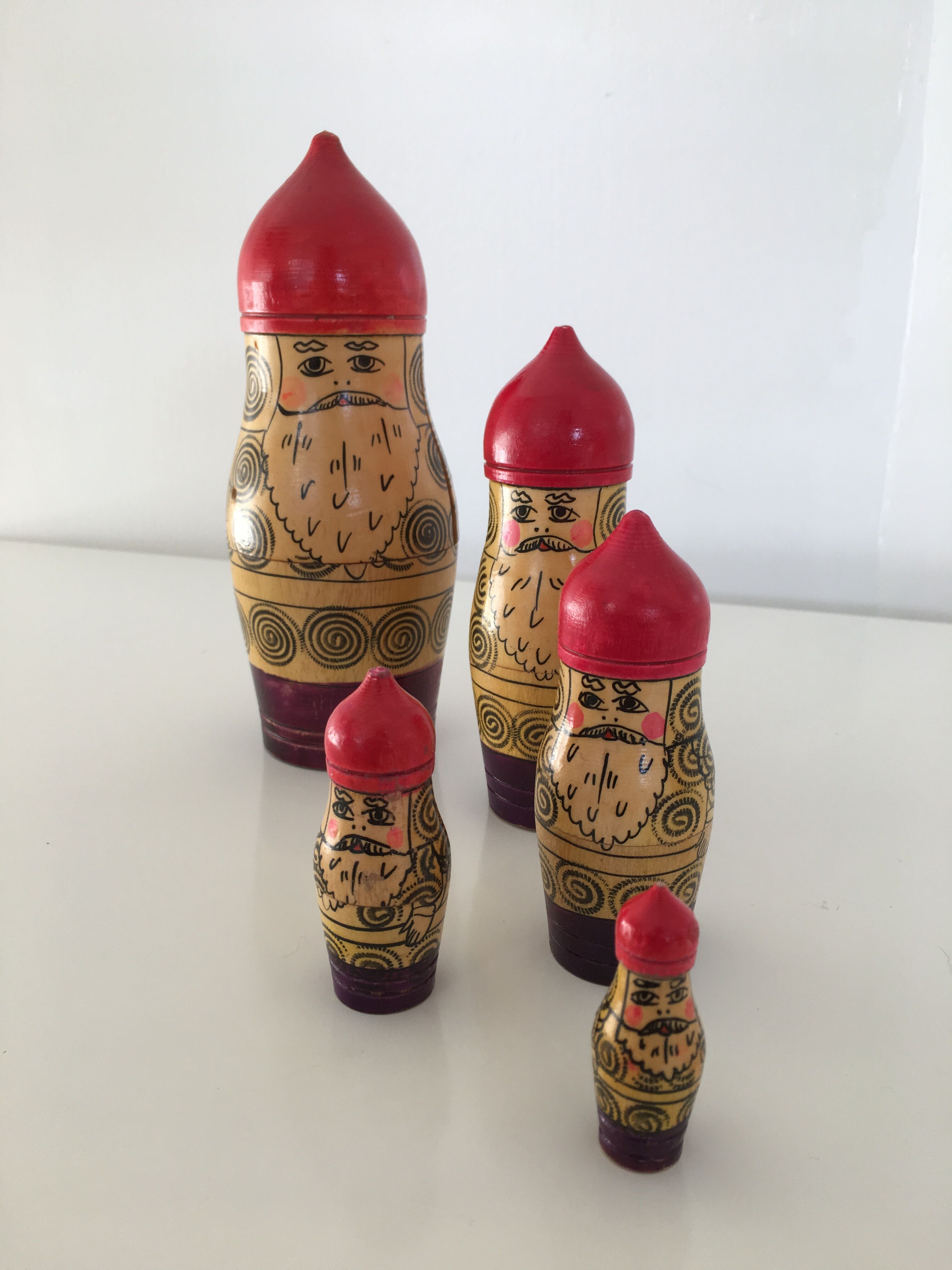 Vintage nesting dolls