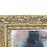 Miroir en bois doré, 19ème