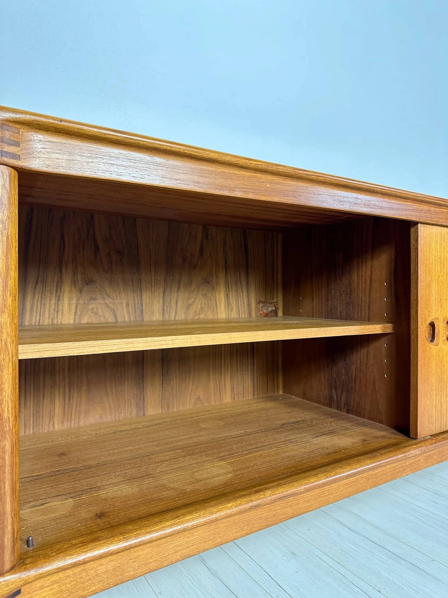 1960s Vintage Large Danish Teak Sideboard by H.W. Klein for Bramin