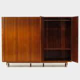 Grande armoire vintage à 5 portes en teck, style moderne du milieu du siècle, années 1960